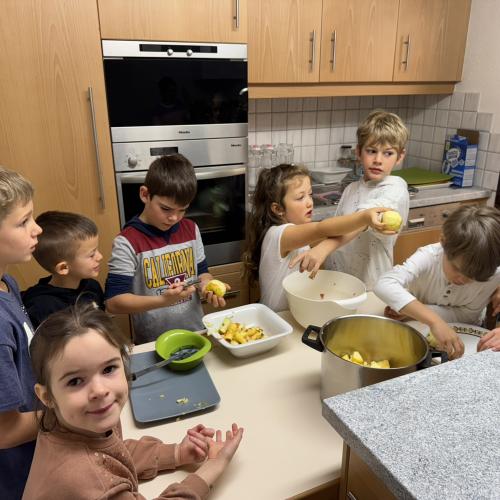 in der Küche