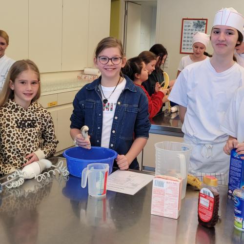 Besuch Mittelschule