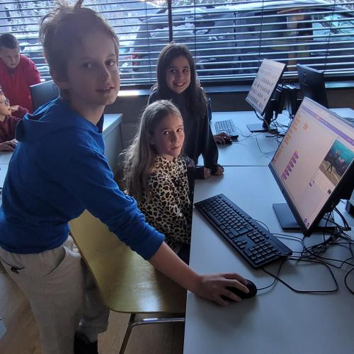 Besuch Mittelschule