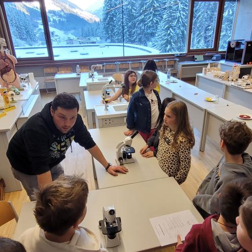 Besuch Mittelschule