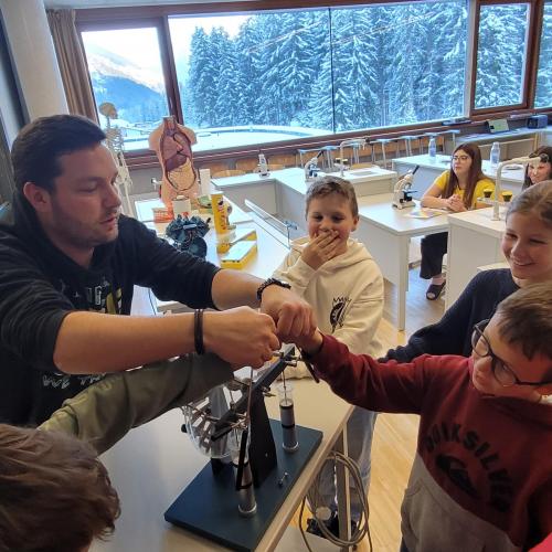Besuch Mittelschule