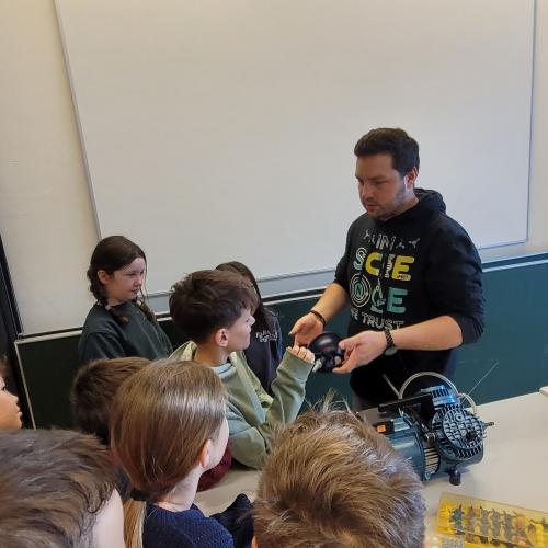Besuch Mittelschule