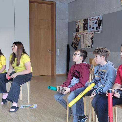 Besuch Mittelschule