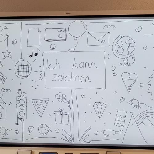 Ich kann zeichnen