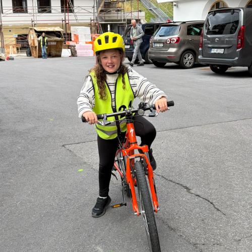 Radfahrübung