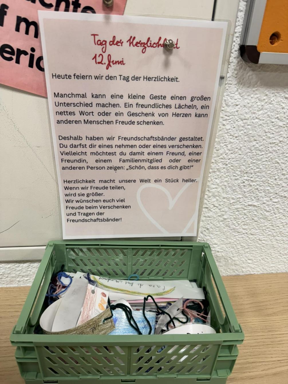 Tag der Herzlichkeit
